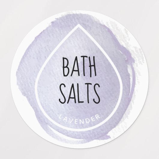 Waterproof Essential Oil Drop Craft Labels Etiketten (Design 1)