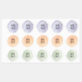 Waterproof Essential Oil Drop Craft Labels Etiketten