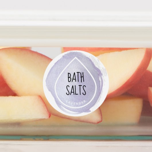 Waterproof Essential Oil Drop Craft Labels Etiketten (Befestigt)