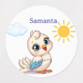 Waterproof Name Labels for Baby & Kids Etiketten (Design 2)