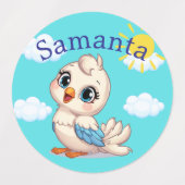 Waterproof Name Labels for Baby & Kids Etiketten (Design 1)