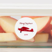 Waterproof Vinyl Product Christmas Airplane Labels Etiketten (Befestigt)