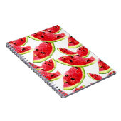 Waterrmelon-Muster Notizblock (Rechte Seite)
