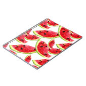 Waterrmelon-Muster Notizblock (Linke Seite)