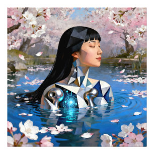"Water's Digital Dream" - ein digitales Portrait Fotodruck