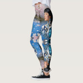 "Water's Digital Dream" - ein digitales Portrait Leggings (Links)