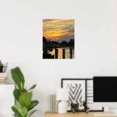 Waterscape Sunset Foto Poster (Heimbüro)