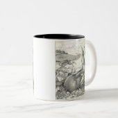 Watership unten zweifarbige tasse (VorderseiteRechts)