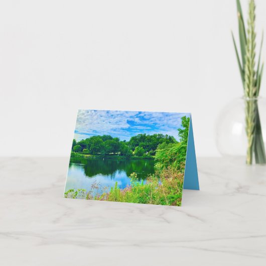 Waterside Green Card Karte (Vorderseite)
