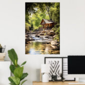 Waterside Haven Poster (Heimbüro)