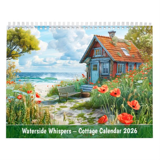 Waterside Whispers – Cottage-Kalender 2026 Kalender (Titelbild)