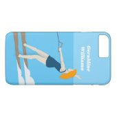 Waterski im Vintagen Stil Case-Mate iPhone Hülle (Rückseite (Horizontal))