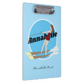 Waterski im Vintagen Stil Klemmbrett (Rechts)