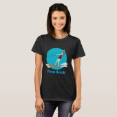 Waterski im Vintagen Stil T-Shirt (Vorne ganz)