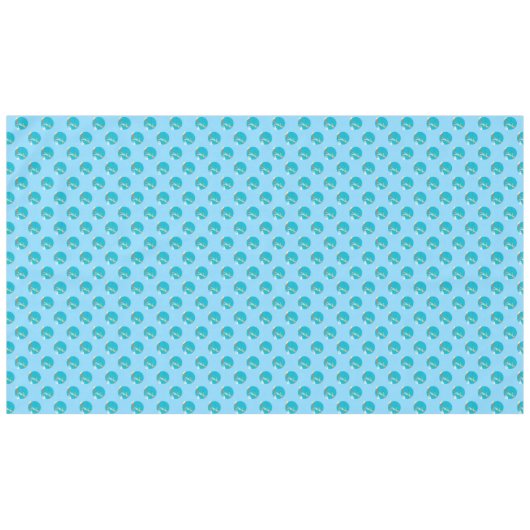 Waterski im Vintagen Stil Tischdecke (Vorderseite (Horizontal))