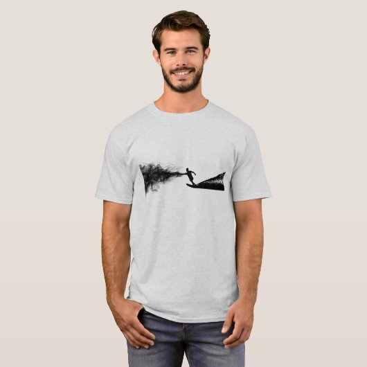Waterski Rauch T-Shirt (Vorne ganz)