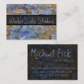 WaterSouls Studios Visitenkarte (Vorne/Hinten)