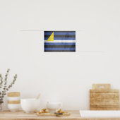 WATERSPORTS STOLZ-FLAGGE POSTER (Küche)