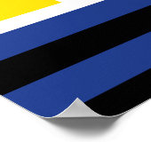 WATERSPORTS STOLZ-FLAGGE POSTER (Ecke)