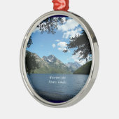 Waterton Lake, Alberta, Kanada, Ornament Aus Metall (Links)