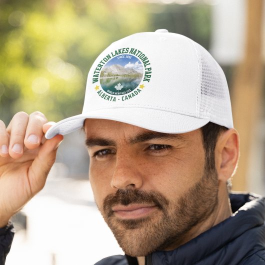 Waterton Lakes National Park Alberta Canada Truckerkappe