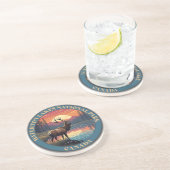 Waterton Lakes National Park of Canada Getränkeuntersetzer (Seite)