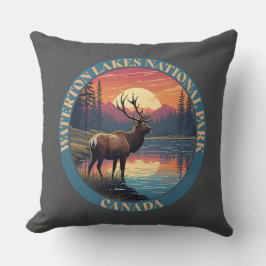 Waterton Lakes National Park of Canada Kissen