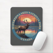 Waterton Lakes National Park of Canada Mousepad (Mit Mouse)