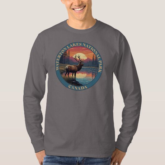 Waterton Lakes National Park of Canada T-Shirt (Vorderseite)