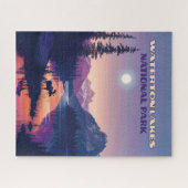 Waterton Lakes Nationalpark Kanada Alberta Puzzle (Horizontal)