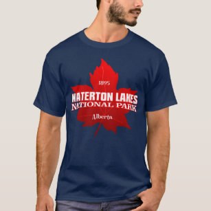 Waterton Lakes NP (Ahornblatt) T - Shirt