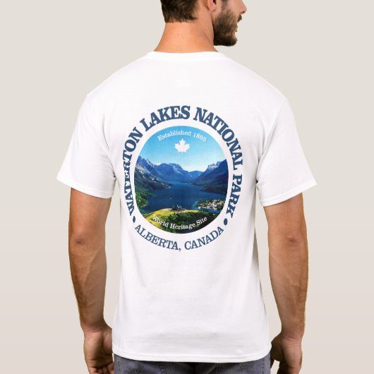 Waterton Lakes NP T-Shirt (Rückseite)