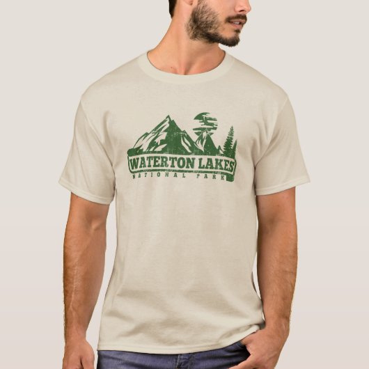 Waterton See-Nationalpark T-Shirt (Vorderseite)
