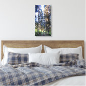 Waterton Valley Train - Glacier National Park Leinwanddruck (Insitu (Schlafzimmer))