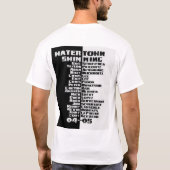 Watertown, das 04-05 schwimmt T-Shirt (Rückseite)