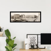 Watertown NY Square Foto 1909 Poster (Heimbüro)