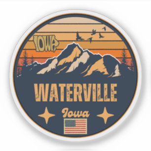 Waterville, Iowa Aufkleber