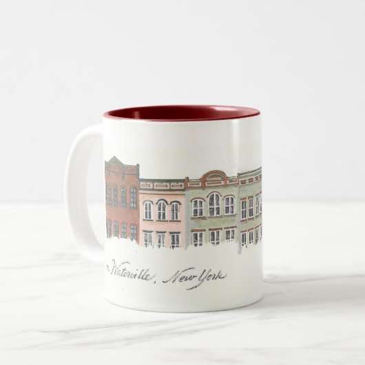 Waterville Main Street 11 oz Tasse (Vorderseite Links)