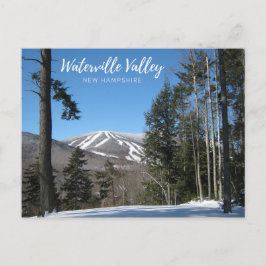 Waterville Valley New Hampshire Ski Resort Postkarte