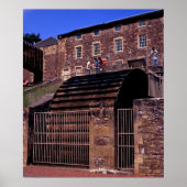 Waterwheel New Lanark Schottland Postcard Poster (Vorne)