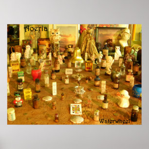 Waterwheel-Plakat Poster