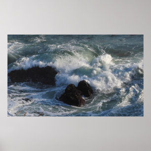 Watery Blanket Poster