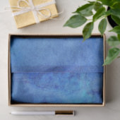 Watery Blue Decoupage Seidenpapier (Geschenk)