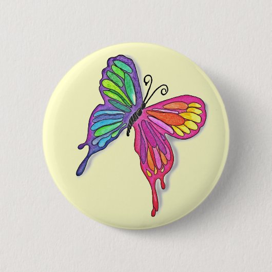 Watery Butterfly Button (Vorderseite)