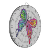 Watery Butterfly Dartscheibe (Vorderseite Links)