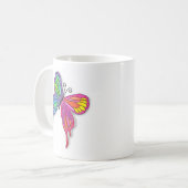Watery Butterfly Kaffeetasse (Vorderseite Links)