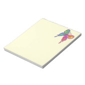 Watery Butterfly Notizblock (Rotiert)