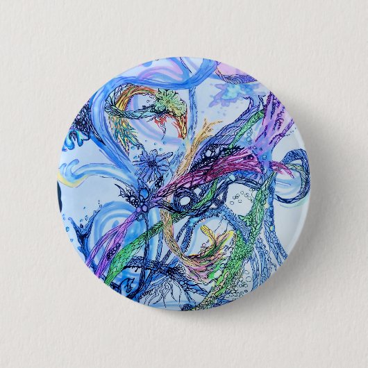 Watery Neuron Button (Vorderseite)