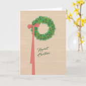 Wath Art Christmas Card Karte (Gelbe Blume)