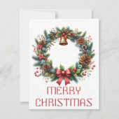 Wath Christmas Card Feiertagskarte (Vorderseite)